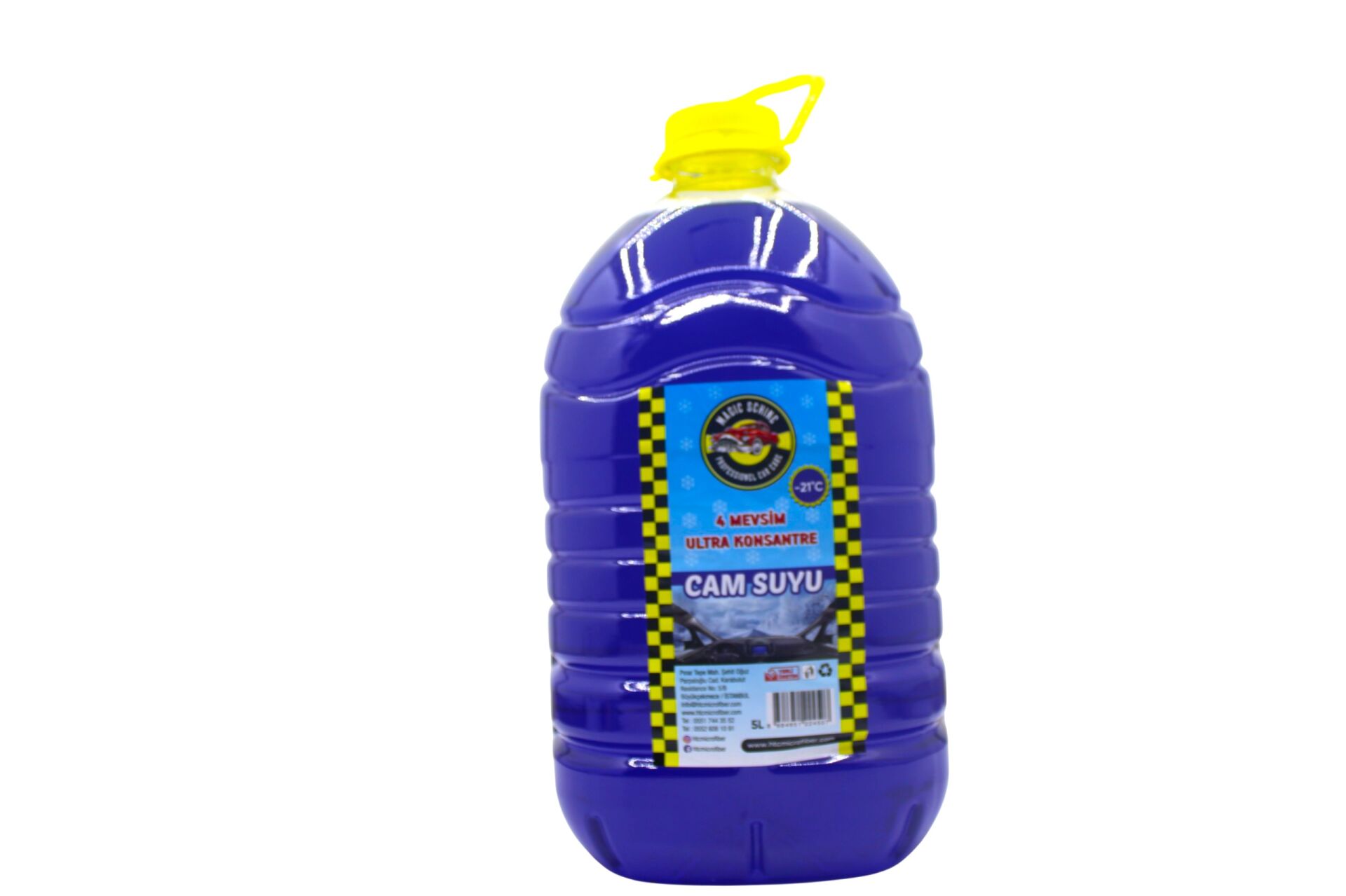 Magic Schine Antifirizli Şampuanlı Camsuyu 5 lt