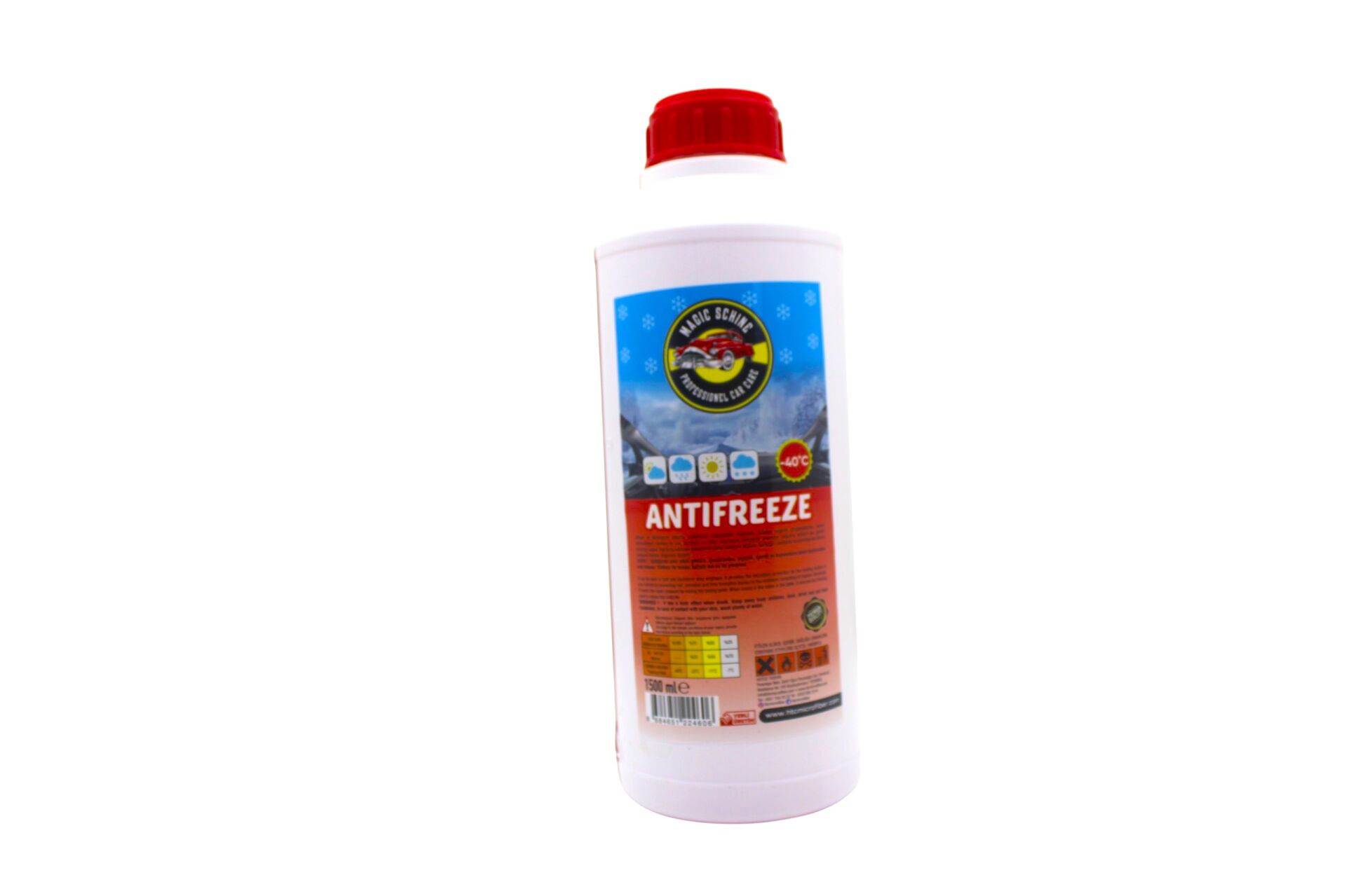 Magic Schine organik -40°  Kırmızı Antifiriz 1.5 lt