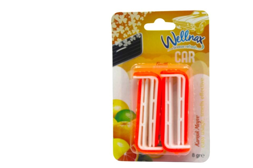 Wellnax Klips Oto Klima Kokusu 8 gr Karışık Meyve