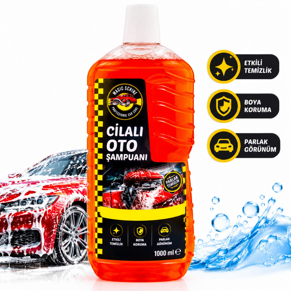 Cilalı Oto Şampuanı 1000 ml