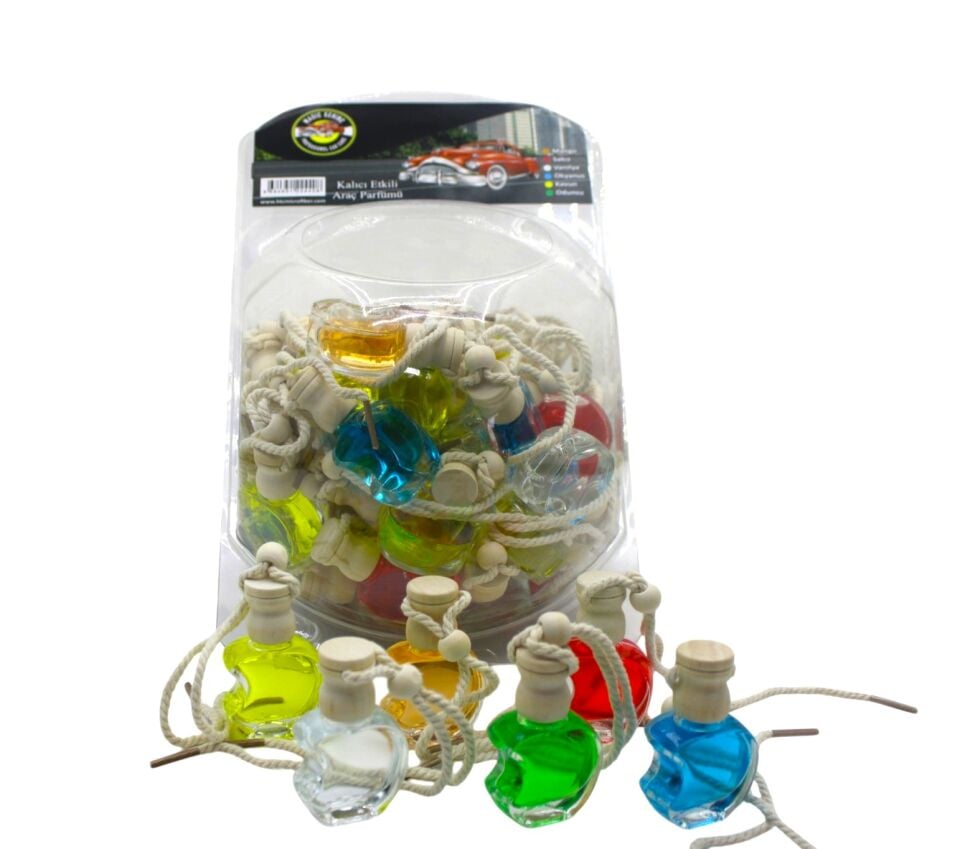 Magic Schine Dekoratif Elma Şişe Araç Kokusu  10 ml 50 adet Fanus