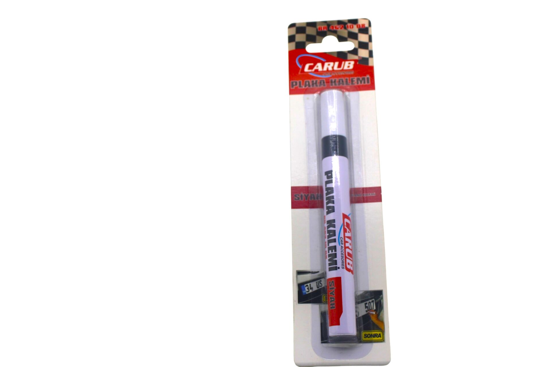Carub Plaka Rötüş Yazma Kalemi Siyah