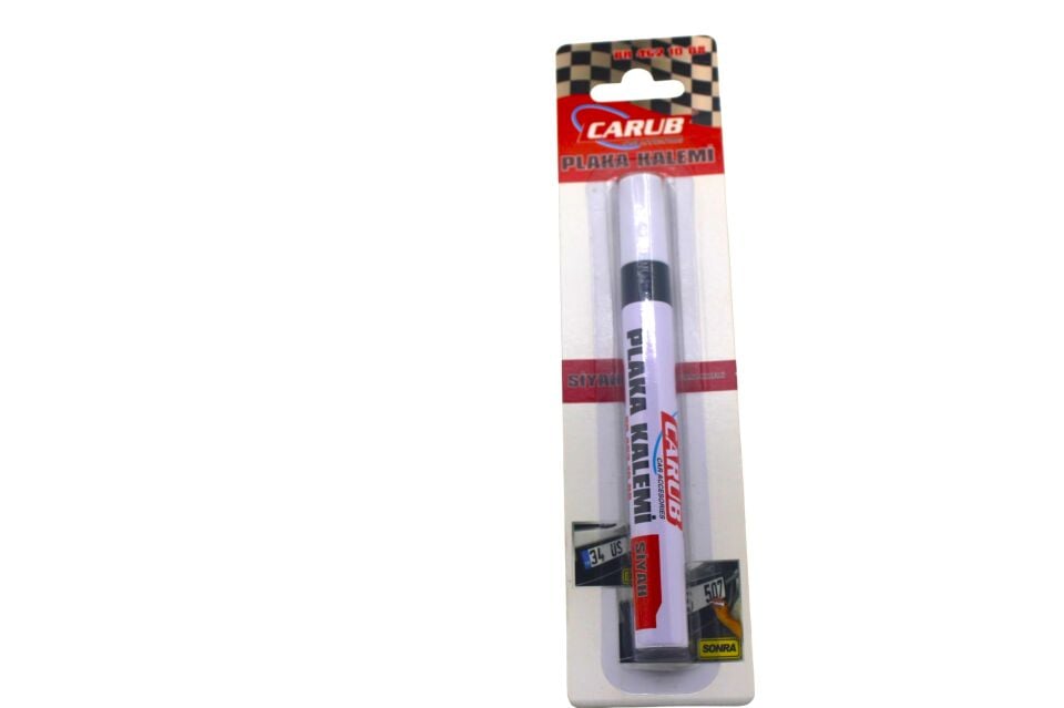 Carub Plaka Rötüş Yazma Kalemi Siyah