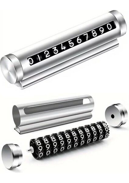 Gmax Fosforlu Araç Park Numaratörü Metal