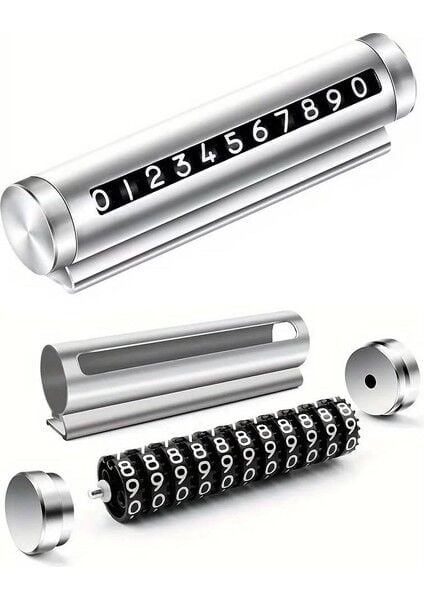 Gmax Fosforlu Araç Park Numaratörü Metal