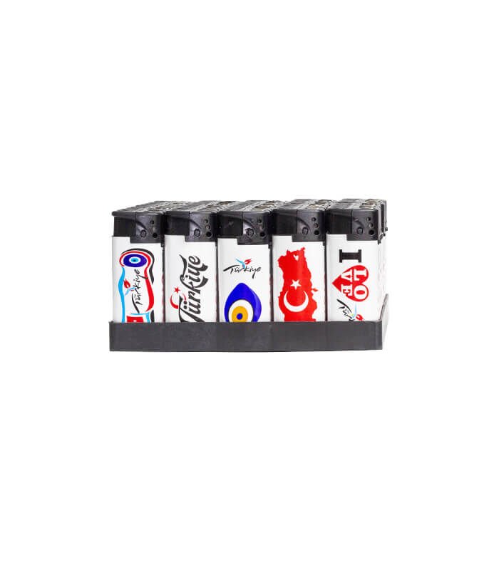 Koko 1800 Turbo Rezistanslı Çakmak 3 Adet