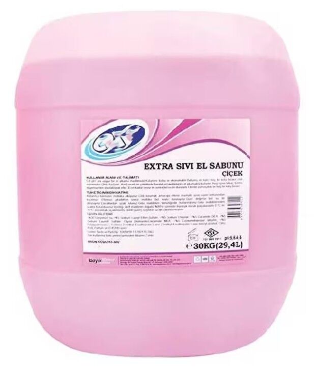 Parfümlü Sıvı El Sabunu 30 Kg.