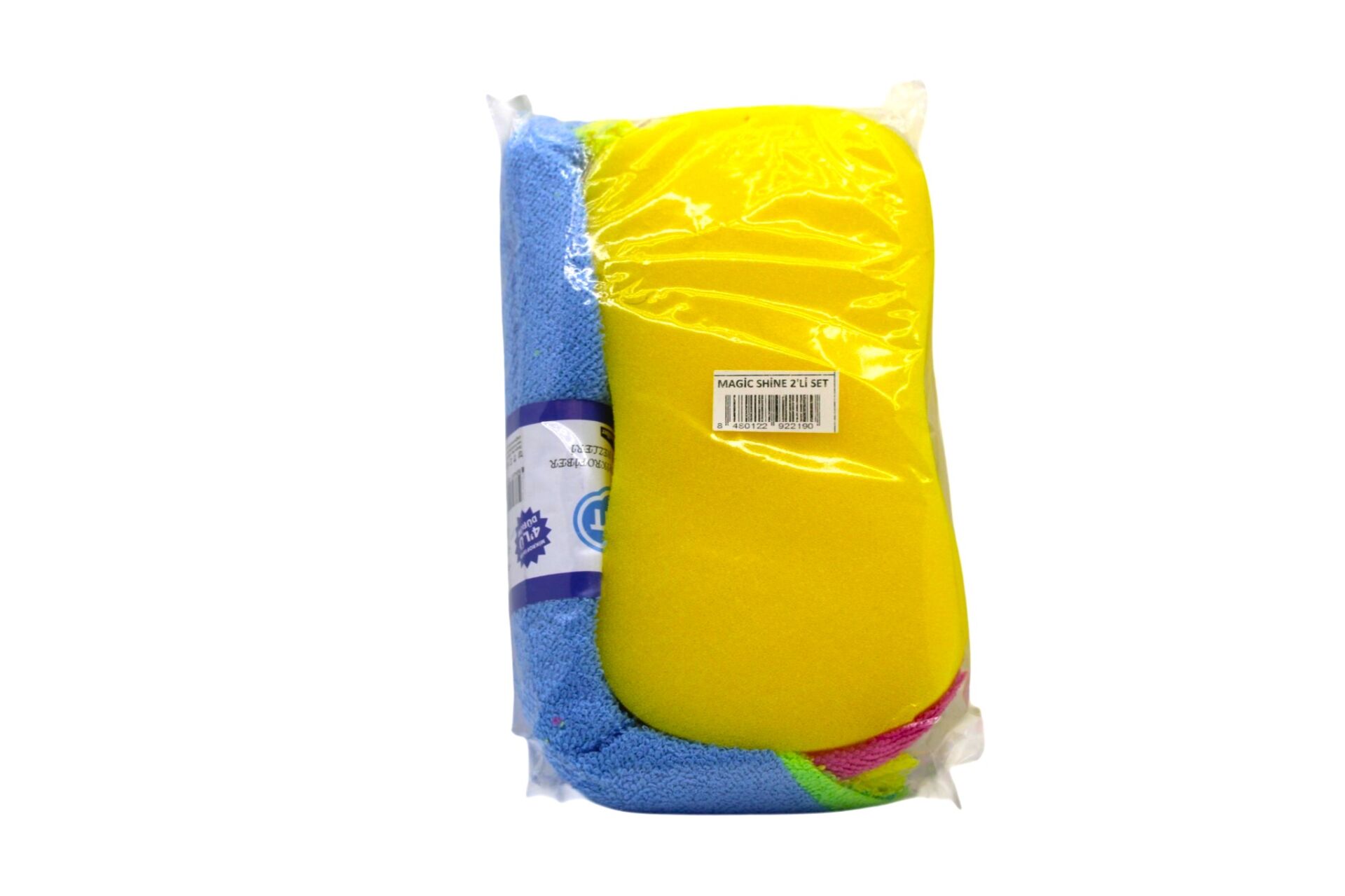 Magic Schine Yıkama Süngeri + Overloksuz 4 'lü SET