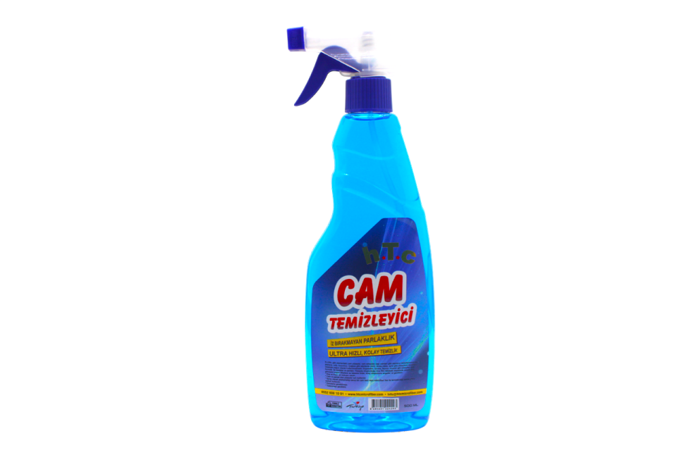 Magic Schine Cam Temizleyici 500 ml + Overloksuz 4 'lü Bez SET