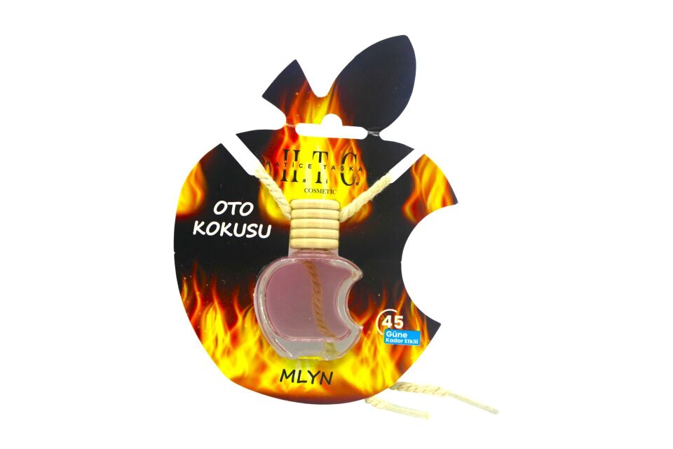 Magic Schine Dekoratif Elma Şişe Araç Kokusu  10 ml   ( 10 Adet )