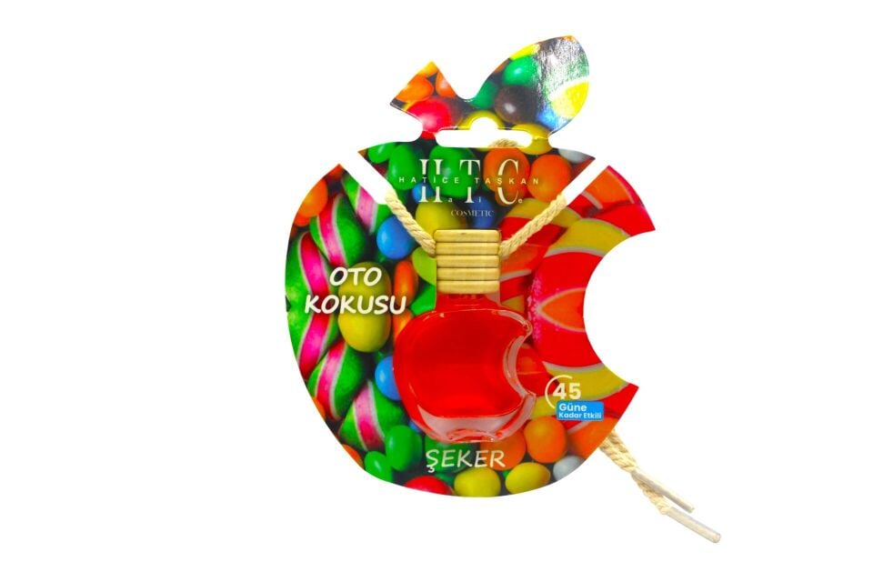 Magic Schine Dekoratif Elma Şişe Araç Kokusu  10 ml   ( 10 Adet )