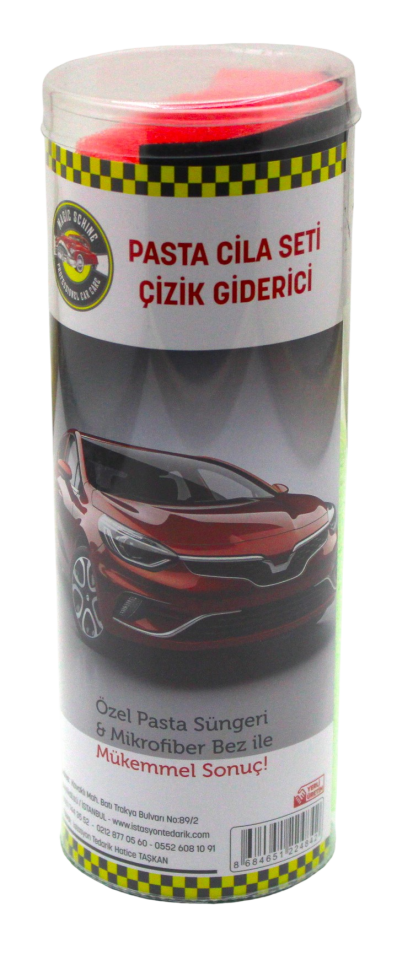 Magic Schine Çizik Giderici Pasta Cila Seti 200 Gr. Microfier ve Uyglama Süngeri Hediyeli