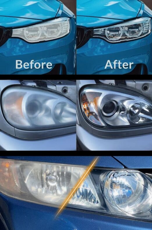 Magic Schine Oto Far Temizleyici ve Parlatacı Set 200 Gr. Microfiber Bez ve Uygulama Süngeri Hediyeli