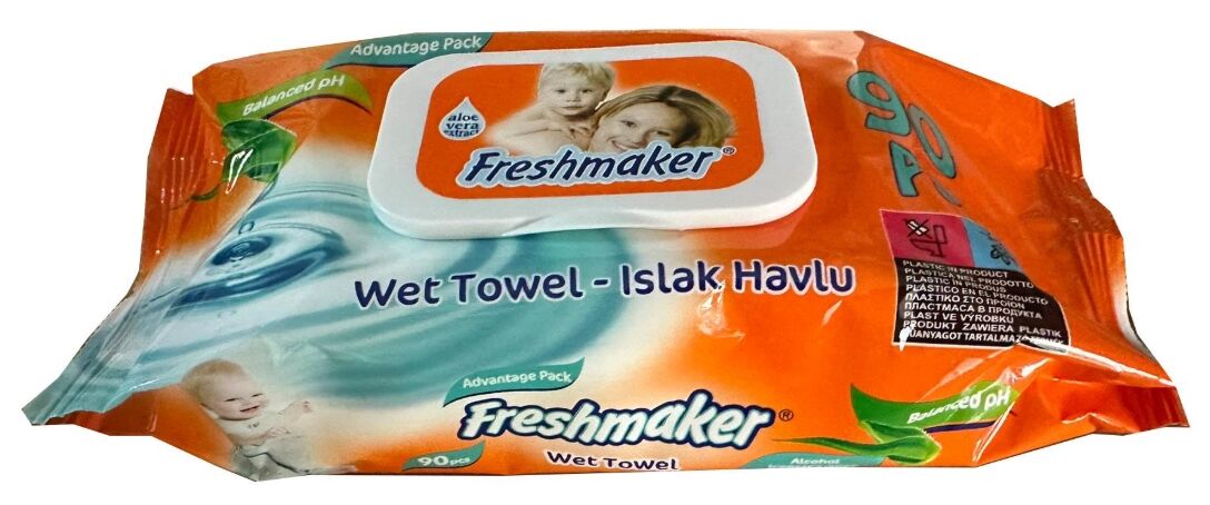 Freshmaker Islak Mendil 90'lı  3 Adet