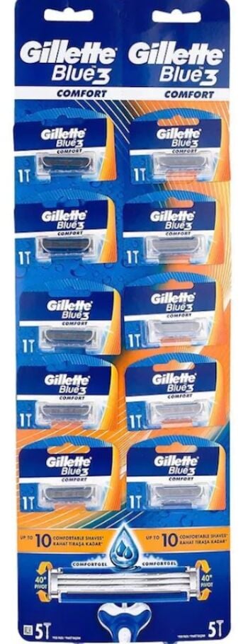 GİLLETTE BLUE 3  1 Paket  10 Adet