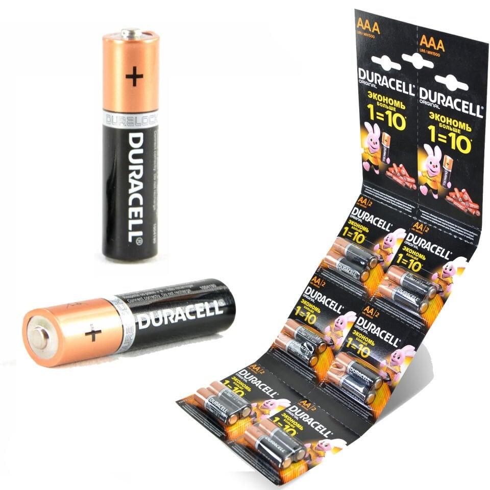Duracell 2'li İnce Kumanda Pili 6 Adet (Toplam 12 Adet Pil)