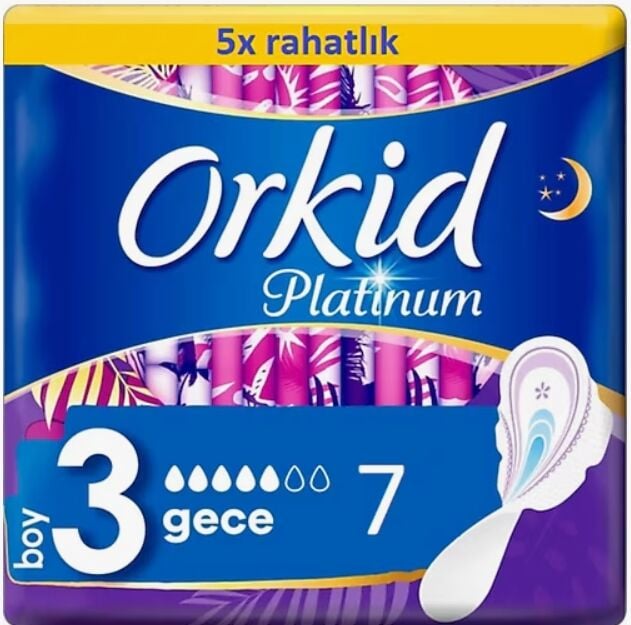 Orkid Platinum Gece 1 Kolli 24 Adet