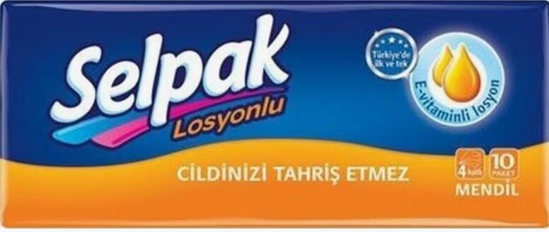 Selpak Cep Mendil Losyonlu 10 Paket