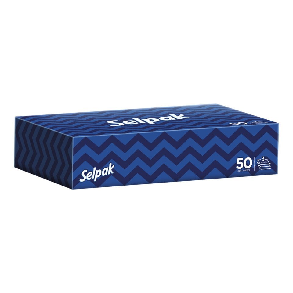 Selpak Premium Kutu Mendil 50' li 1 Pk.