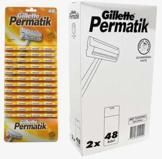 Gillette Permatik Kullan At 96 'lı Traş Bıçağı