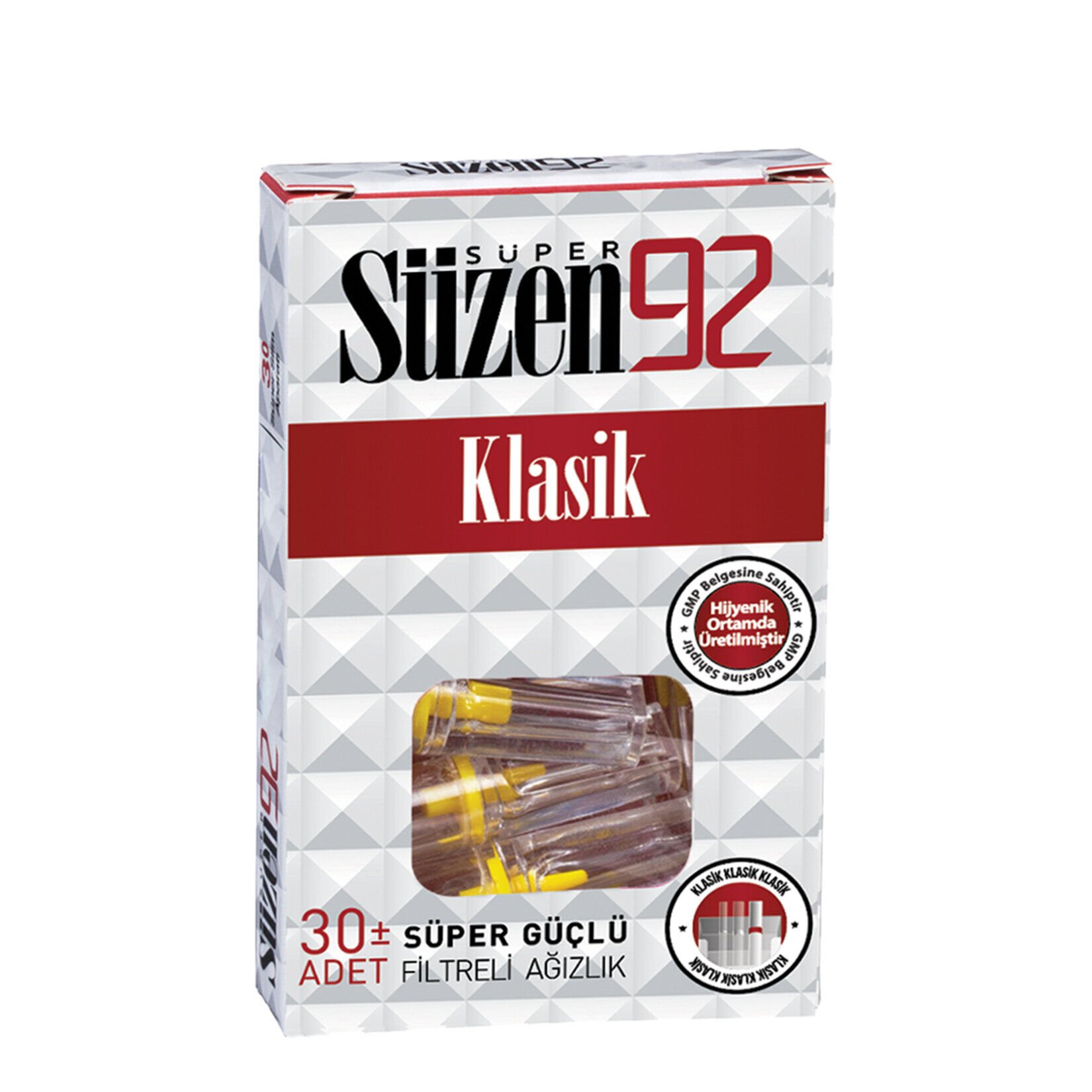 Süzen92 Sigara Ağızlığı (1 Pk. 30 Adet) 5 Pk.