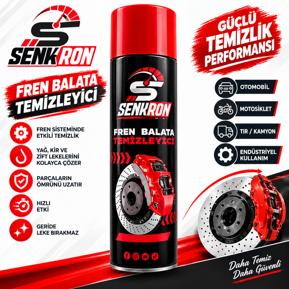 30'lu Senkron Fren Balata Spreyi 500 ml