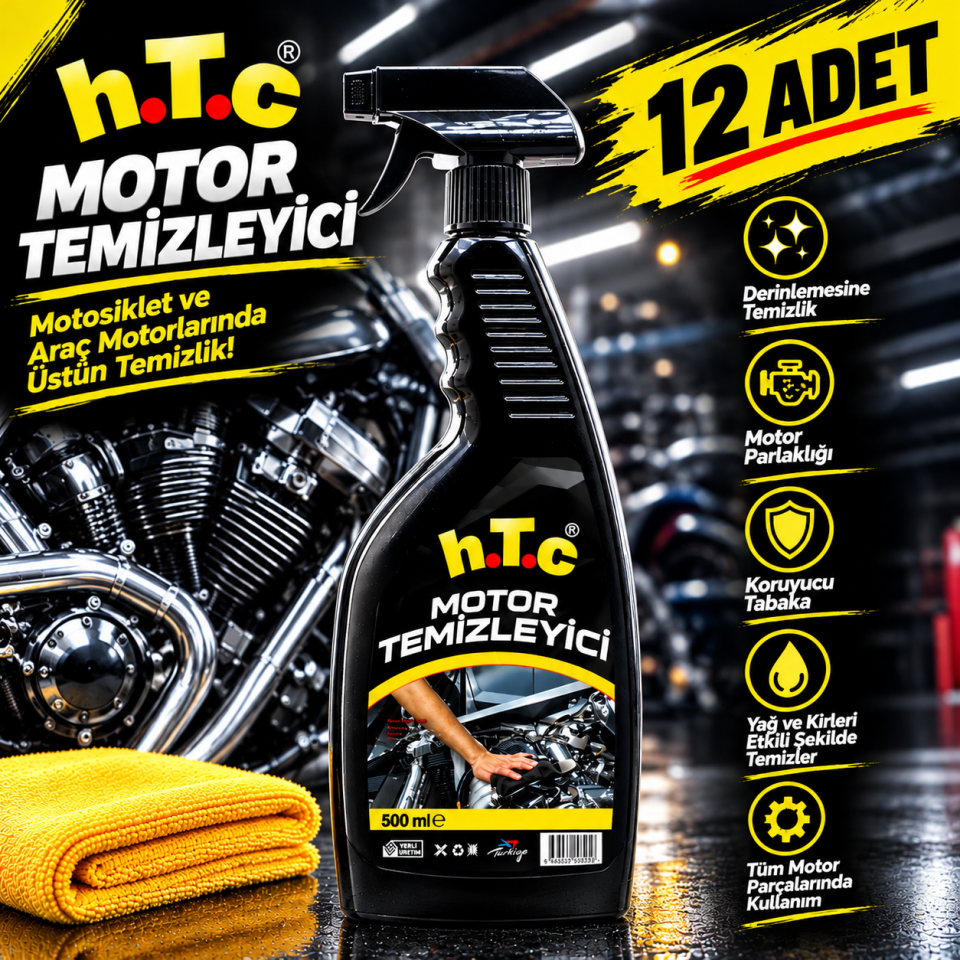 12'li Motor Temizleyici 500 ml