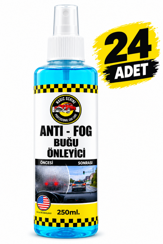 24'lü Ultra Buğu Önleyici 250 ml Sprey