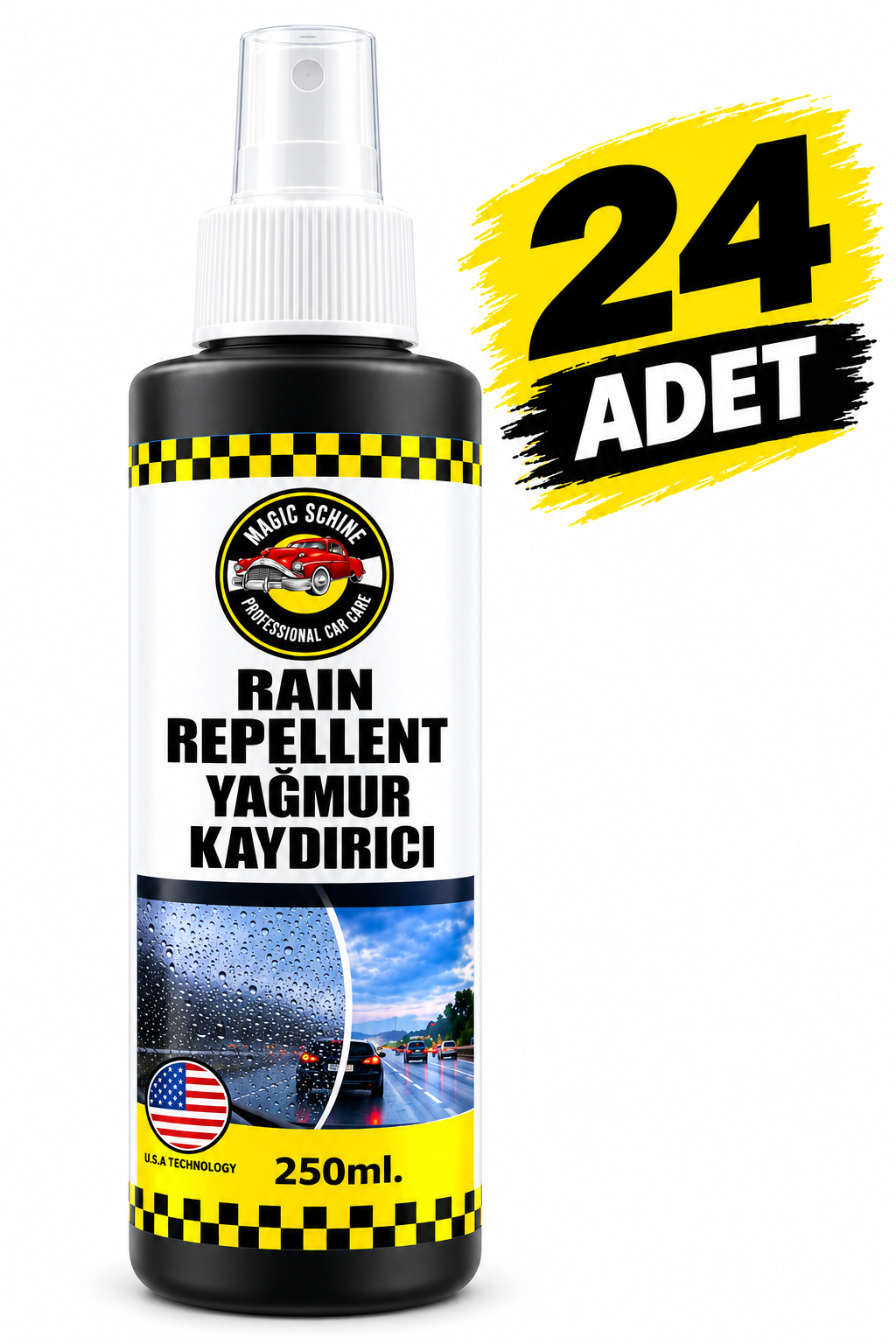 24'lü Yağmur Kaydırıcı 250 ml